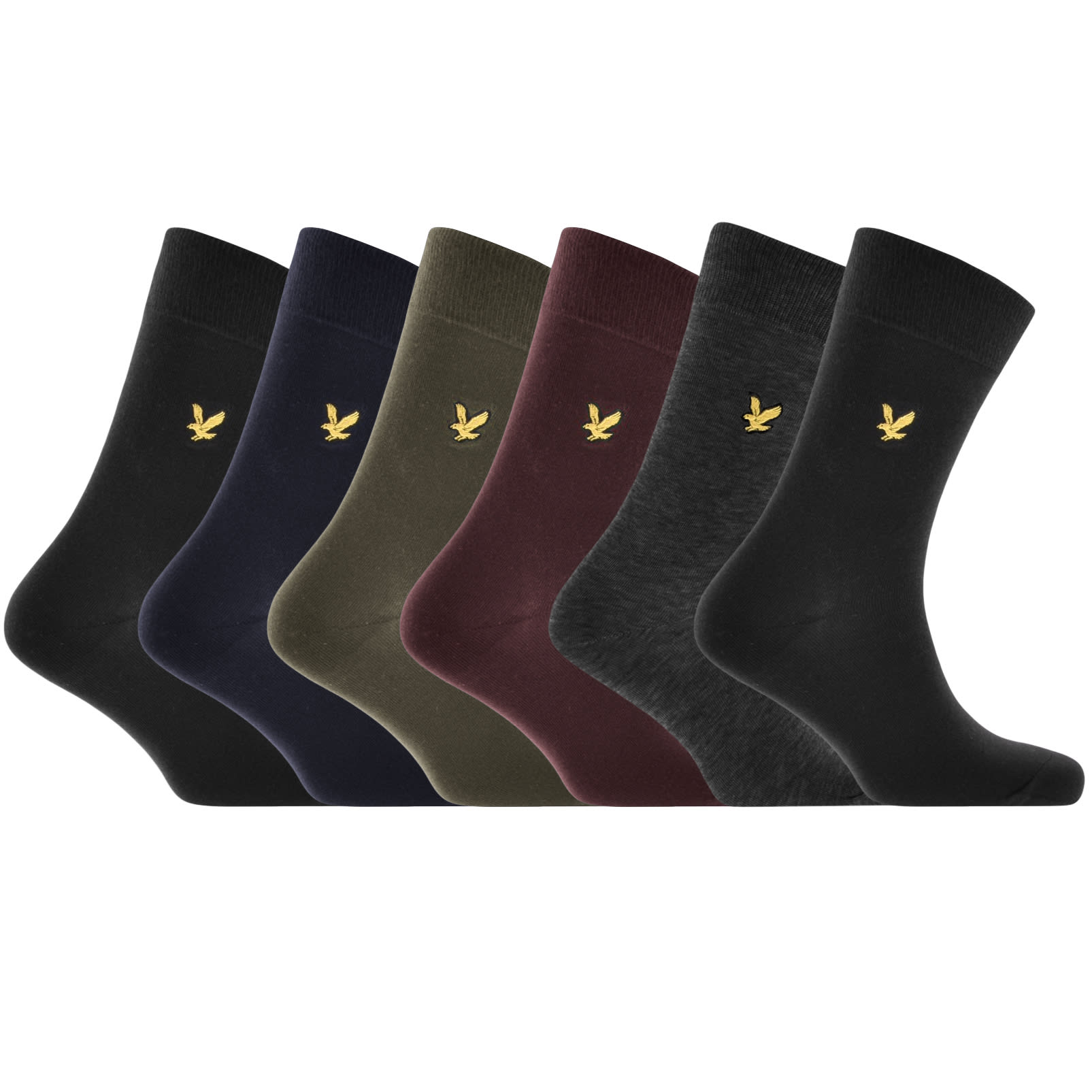 Alternative Image for ProductLyle And Scott Gift Set Six Pack Logo Socks1